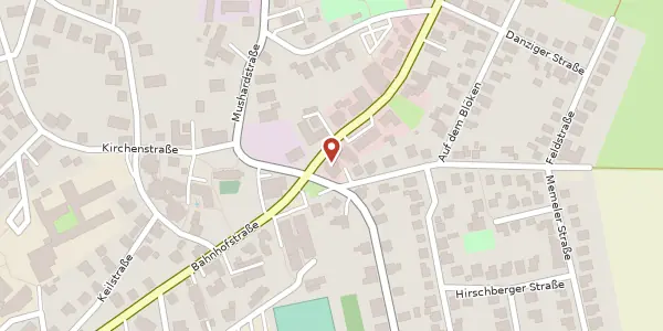 Karte der Umgebung von Bahnhofstraße 47, 27612 Loxstedt