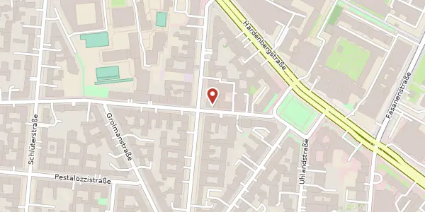 Karte der Umgebung von Goethestraße 4, 10623 Berlin