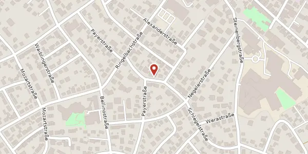 Karte der Umgebung von Schlegelstraße 3, 72762 Reutlingen