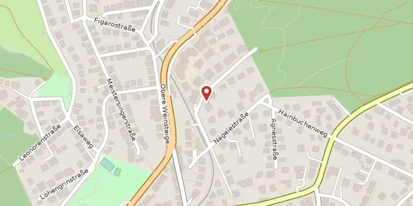 Karte der Umgebung von Melittastraße 2, 70597 Stuttgart