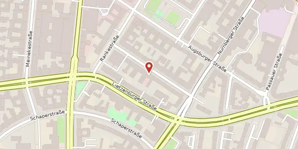 Karte der Umgebung von Eislebener Straße 15, 10789 Berlin