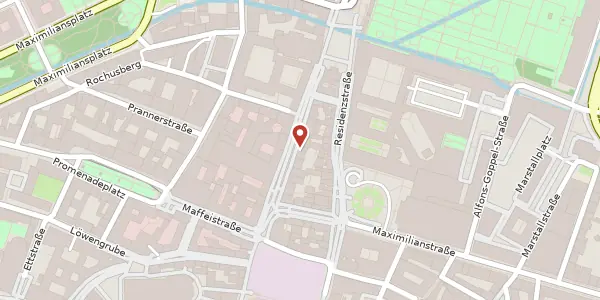 Karte der Umgebung von Theatinerstr. 35, 80333 München