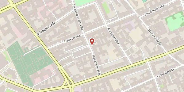 Karte der Umgebung von Novalisstraße 7, 10115 Berlin