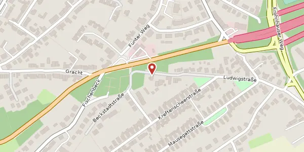 Karte der Umgebung von Ludwigstr. 4, 45472 Mülheim an der Ruhr