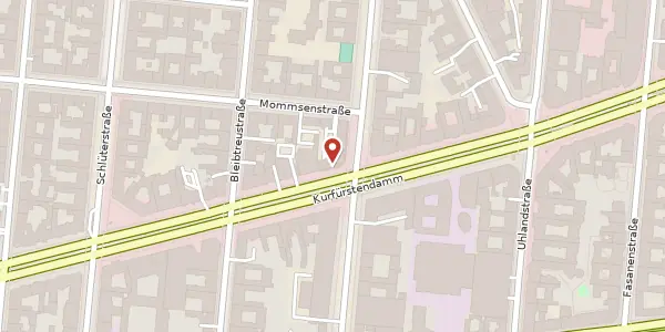Karte der Umgebung von Kurfürstendamm 40-41, 10719 Berlin