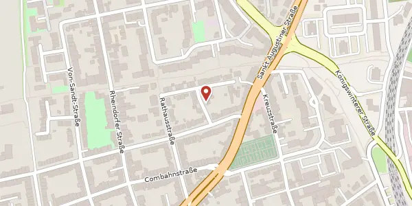 Karte der Umgebung von Dunantstr. 4, 53225 Bonn