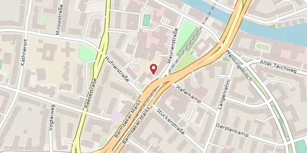 Karte der Umgebung von Barmbeker Markt 19, 3.Stock, 22081 Hamburg