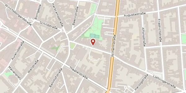 Karte der Umgebung von Lothringer Straße 29-31, 52062 Aachen