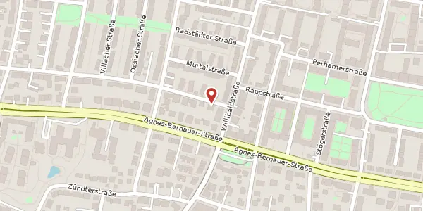 Karte der Umgebung von Böcksteiner Str. 3, 80687 München