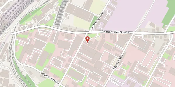 Karte der Umgebung von Hardbergstraße 3, 76437 Rastatt