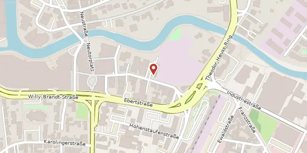 Karte der Umgebung von Kreuzstr. 15, 46395 Bocholt