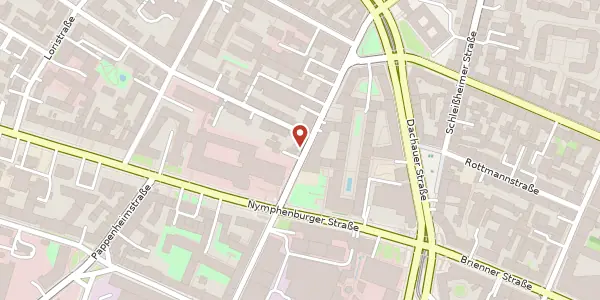 Karte der Umgebung von Sandstr. 25, 80335 München