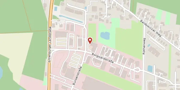 Karte der Umgebung von Bunsenstraße 8 b, 21365 Adendorf