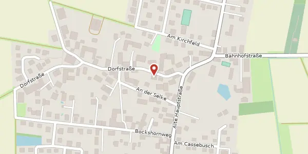 Karte der Umgebung von Dorfstraße 3, 38165 Lehre