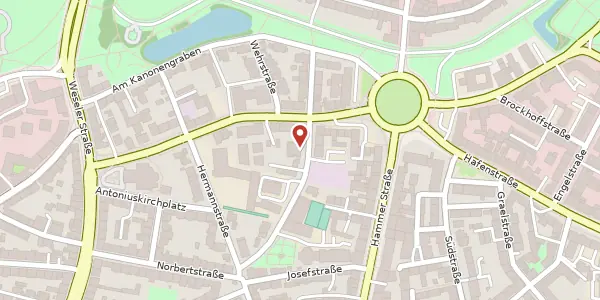 Karte der Umgebung von Von-Kluck-Str. 14-16, 48151 Münster