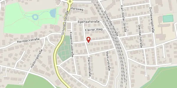 Karte der Umgebung von Peterstraße 12, 70565 Stuttgart