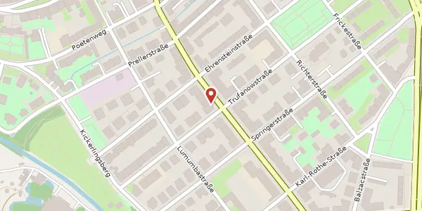 Karte der Umgebung von Gohliser Straße 13, 04155 Leipzig