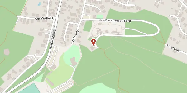 Karte der Umgebung von Am Barkhauser Berge 8, 33813 Oerlinghausen