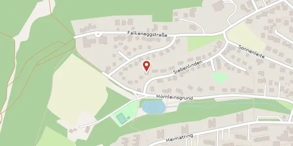 Karte der Umgebung von Siebenlinden 1 b, 96450 Coburg