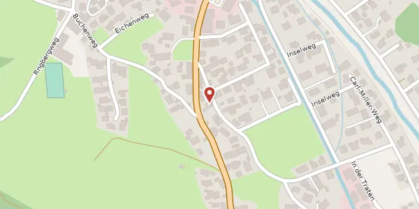 Karte der Umgebung von Hammerschmiedstr. 6, 83700 Rottach-Reitrain