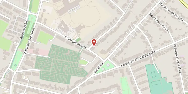 Karte der Umgebung von Neßlerstr. 55, 40593 Düsseldorf