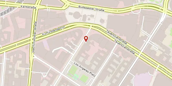Karte der Umgebung von Rankestraße 34, 10789 Berlin
