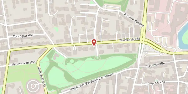 Karte der Umgebung von Garlopstraße 2 / Hindenburgstraße, 21335 Lüneburg