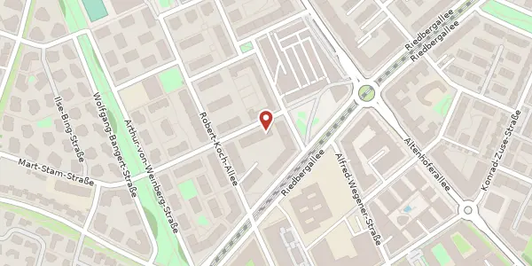 Karte der Umgebung von Hans-Bethe-Str. 1, 60438 Frankfurt