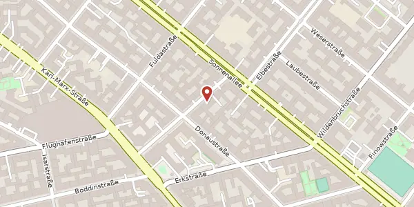 Karte der Umgebung von Schönstedtstraße 7, 12043 Berlin