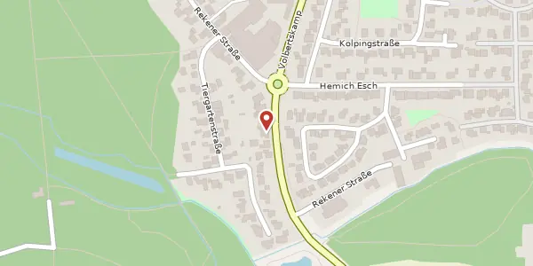 Karte der Umgebung von Rekener Str. 77, 46342 Velen