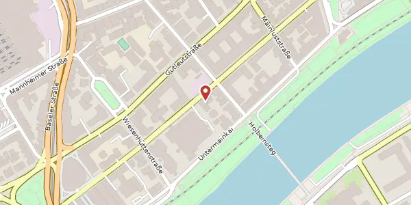 Karte der Umgebung von Wilhelm-Leuschner-Str. 41, 60329 Frankfurt