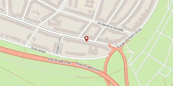 Karte der Umgebung von Düsseldorfer Str. 3a, 40545 Düsseldorf