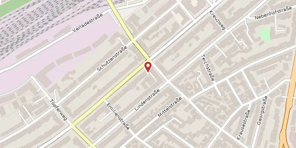 Karte der Umgebung von Hansestraße 45, 23558 Lübeck