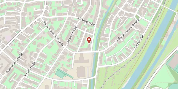 Karte der Umgebung von Luitpoldstr. 28, 86157 Augsburg