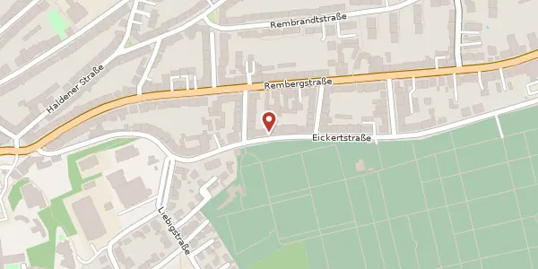 Karte der Umgebung von Eickertstr. 33, 58095 Hagen