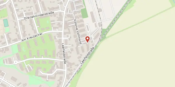 Karte der Umgebung von Kolonie Vollmond 54, 44803 Bochum