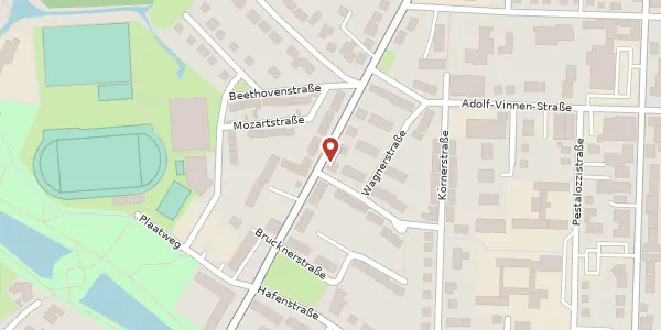 Karte der Umgebung von Walther-Rathenau-Str. 34, 26954 Nordenham