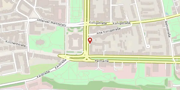 Karte der Umgebung von Max-Brauer-Allee 6, 22765 Hamburg