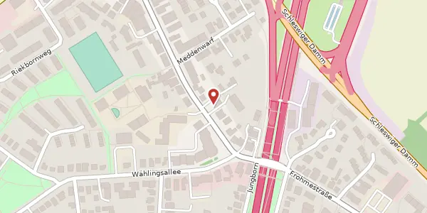 Karte der Umgebung von Frohmestr. 45, 22457 Hamburg
