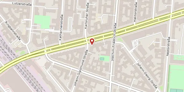 Karte der Umgebung von Kurfürstendamm 136, 10711 Berlin