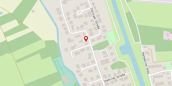 Karte der Umgebung von Stettiner Straße 15, 29439 Lüchow