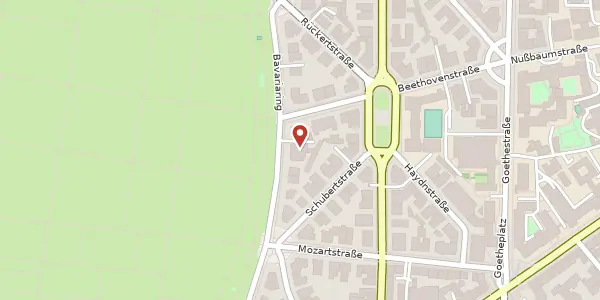 Karte der Umgebung von Bavariaring 26, 80336 München