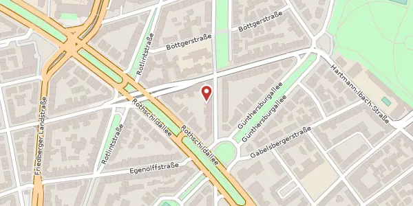 Karte der Umgebung von Martin-Luther-Str. 45, 60389 Frankfurt
