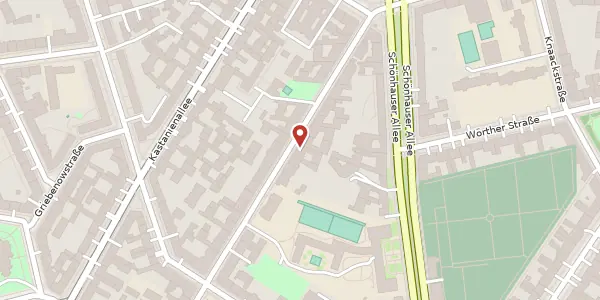 Karte der Umgebung von Choriner Straße 32, 10435 Berlin