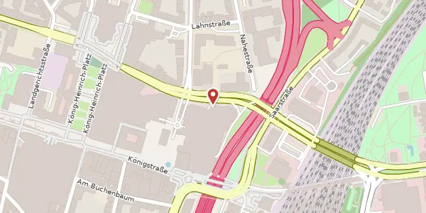 Karte der Umgebung von Landfermannstr. 26, 47051 Duisburg