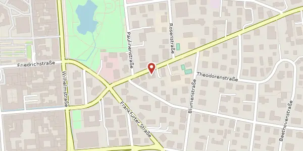 Karte der Umgebung von Bierstadter Str. 7, 65197 Wiesbaden