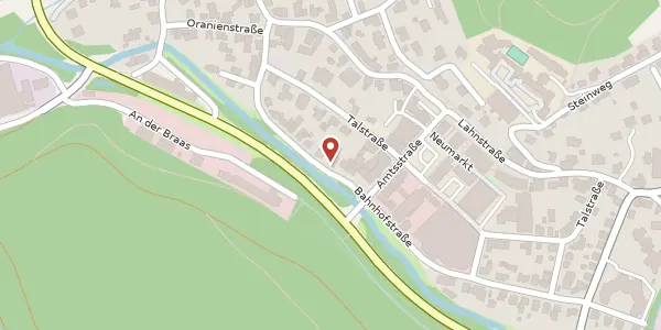 Karte der Umgebung von Bahnhofstr. 17, 57250 Netphen