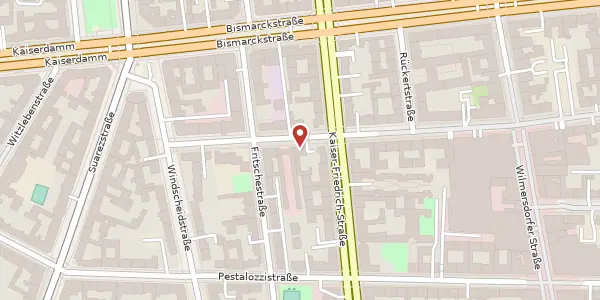 Karte der Umgebung von Schillerstraße 64, 10627 Berlin