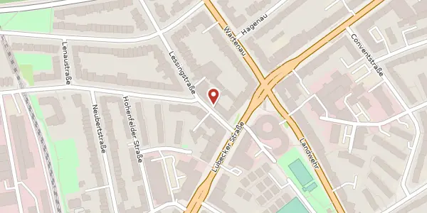 Karte der Umgebung von Güntherstraße 77, 22087 Hamburg