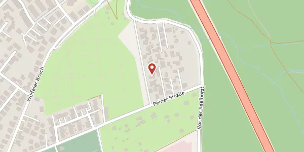 Karte der Umgebung von Peiner Straße 151e, 30519 Hannover